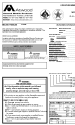 Atwood 10-E Manual de instruções de instalação