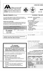 Atwood G10-3E Instalação, operação e manutenção