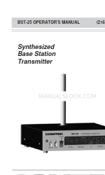 Comtek BST-25 Instrukcja obsługi