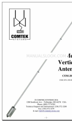 Comtek COM-20VA Gebruiksaanwijzing