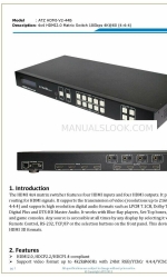 ATZ HDMI-V2-44B Manual