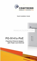 Comtrend Corporation PowerGrid 9141s-PoE Manual de instalación rápida