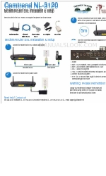 Comtrend Corporation NL-3120 설치 및 설정