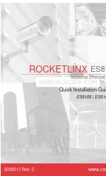 Comtrol RocketLinx ES8108 Manuel d'installation rapide