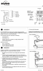 Aube Technologies TH104PLUS Manual do utilizador