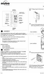 Aube Technologies TH106 Manual del usuario