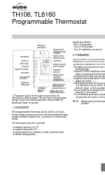 Aube Technologies TH106 Manual del usuario