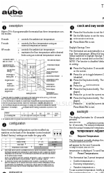 Aube Technologies TH115 A Manuale d'uso