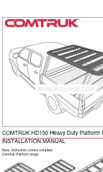 COMTRUK HD150 Manual de instalación