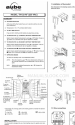 Aube Technologies TH132-AF Manual de início rápido