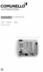 Comunello CU-24V-1M Instalasi dan Panduan Pengguna