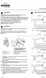 Aube Technologies AD-1200 Instrukcja instalacji