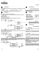 Aube Technologies TI070 Podręcznik użytkownika