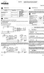 Aube Technologies TI072 Manual del usuario