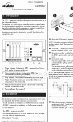 Aube Technologies CT241 Instruções de instalação e manual do utilizador