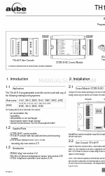 Aube Technologies CT280-3H3C Manual de instalación