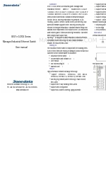 3onedata IES7110-2GS Series Manual del usuario