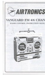 AIRTRONICS Vanguard FM 4 Channel Buku Petunjuk