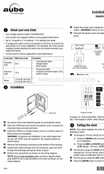 Aube Technologies TI040 Manual de instalación y uso