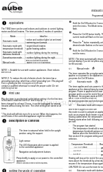 Aube Technologies TI062 Manual de instalação e do utilizador