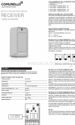 Comunello RECEIVER Installation And User Manual