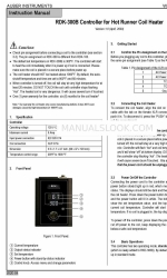 Auber Instruments RDK-300B Gebruiksaanwijzing