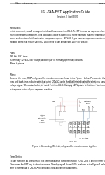 Auber Instruments JSL-64A-EST 애플리케이션 매뉴얼