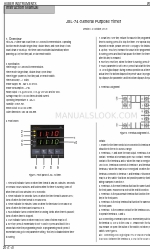 Auber Instruments JSL-74 Kullanım Kılavuzu