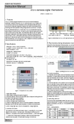 Auber Instruments AT210 Instrukcja obsługi