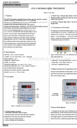 Auber Instruments AT210 Instrukcja obsługi