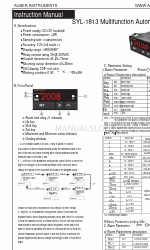 Auber Instruments SYL-1813 Gebrauchsanweisung