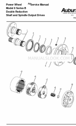 Auburn Gear Power Wheel Model 6 Servicehandleiding