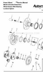 Auburn Gear Power Wheel Model 6 Servicehandleiding