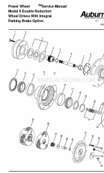 Auburn Gear Power Wheel Model 8 Panduan Servis