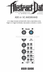 Abstract Data ADE-51 Manuale d'uso