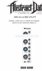 Abstract Data ADE-60 User Manual