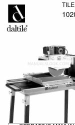 daltile 1020 TS Kullanım Kılavuzu