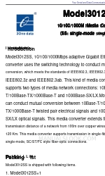 3onedata 3012SS Manual del usuario