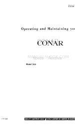 Conar 500 Manuale per il funzionamento e la manutenzione