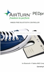 AirTurn PEDpro Manual de instruções