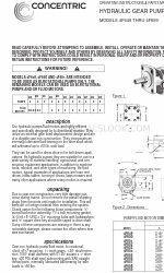 Concentric 4F649 Istruzioni per l'uso e manuale delle parti