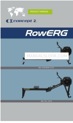 concept 2 RowERG Producthandleiding