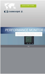 concept 2 PM5 Manual de inicio rápido