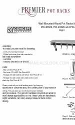 Concept Housewares PREMIER PR-40322 組立マニュアル