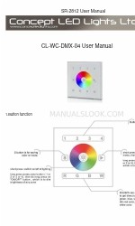 Concept LED Lights CL-WC-DMX-04 빠른 시작 Quide