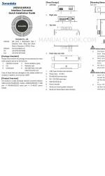 3onedata USB485 Series Handbuch zur Schnellinstallation