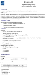 3onedata IES5024-2F Hardware Installation Manual