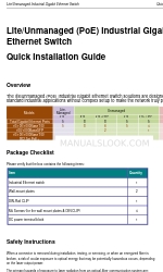 Danbit ESW8GSFP2 Snelle installatiehandleiding