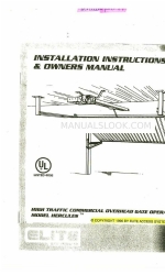 Elite access systems Hercules 설치 지침 및 사용 설명서