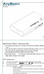 AnyBeam HD301M1-H2 Посібник користувача